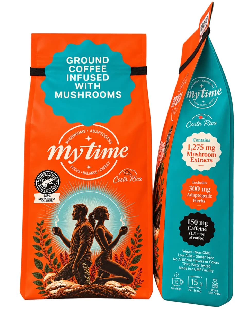 Café funcional con hongos — Café My Time