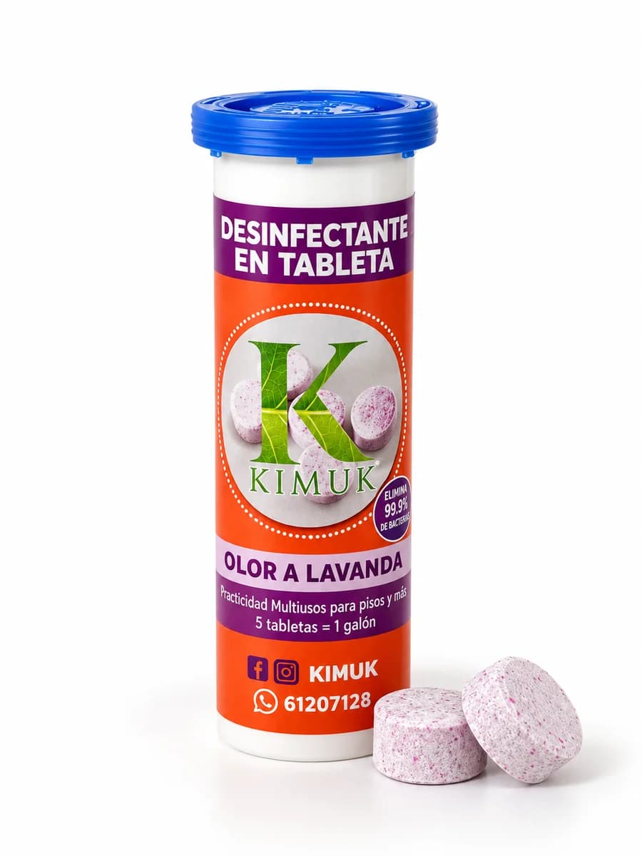 Tubo desinfectante lavanda — Kimuk