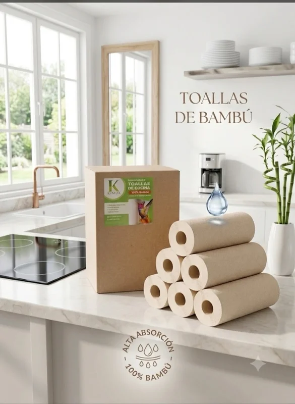 Toallas de cocina de bambú — Kimuk